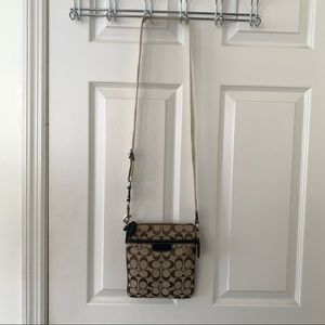 Authentic Brown Coach Crossbody Bag
